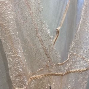 Victoria's secret lace bodysuit nude NWOT